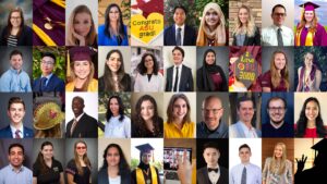Photo collage of the Fulton Schools Spring 2020 Featured graduates
